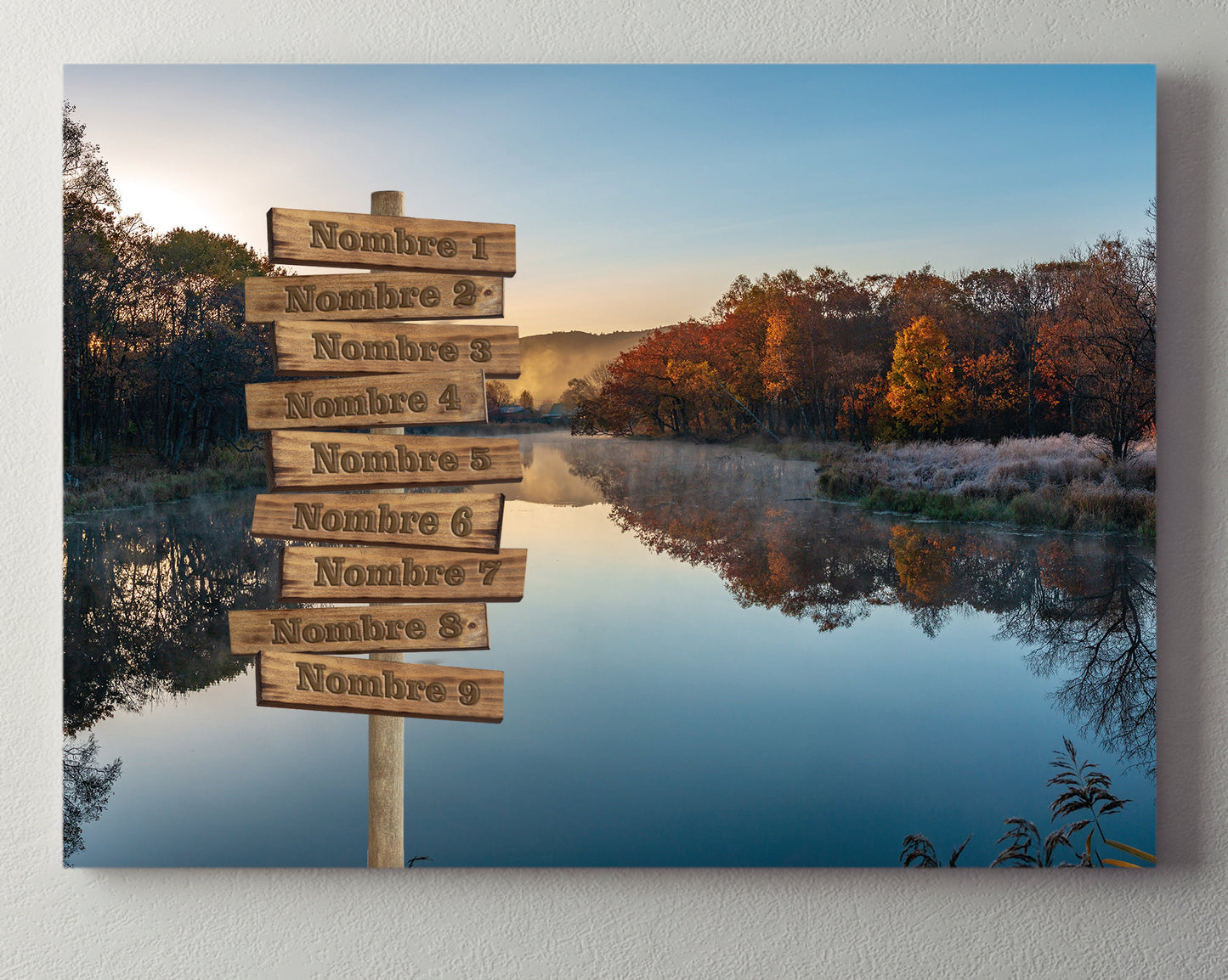 Lago bosque otoñal Horizontal 6 ⭐⭐⭐⭐⭐ (84)